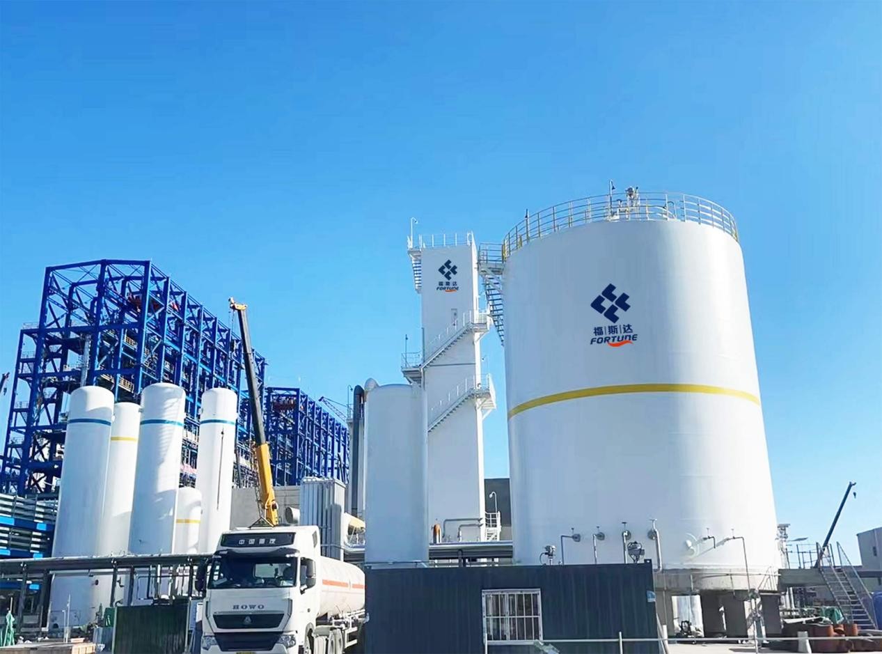 空温式气化器应用于包头GAN16000空分项目